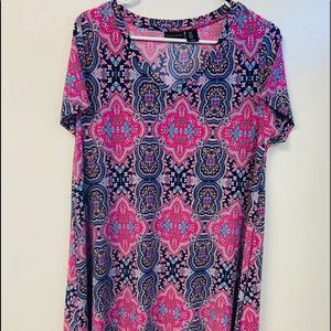 Summertime Short sleeve colorful dress